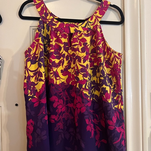 Adorable Apt 9 tank size L for sale (purple and gold) - Picture 1 of 3